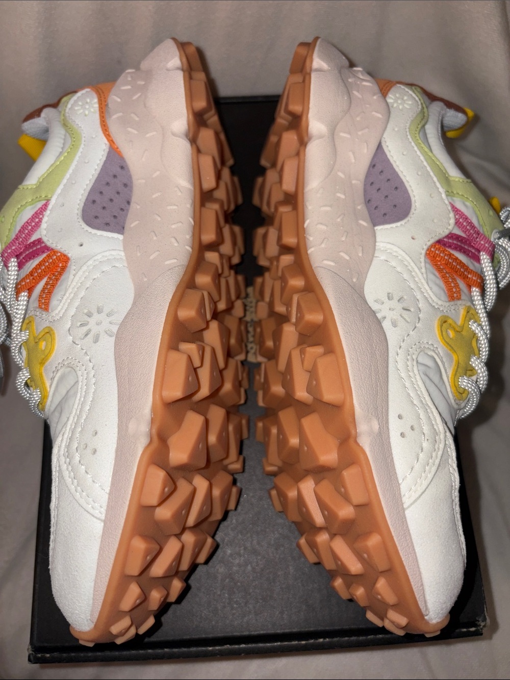 NWT Flower Mountain YAMANO 3 WOMAN KAISO - Eco-suede technical fabric Sneaker - Picture 13 of 15